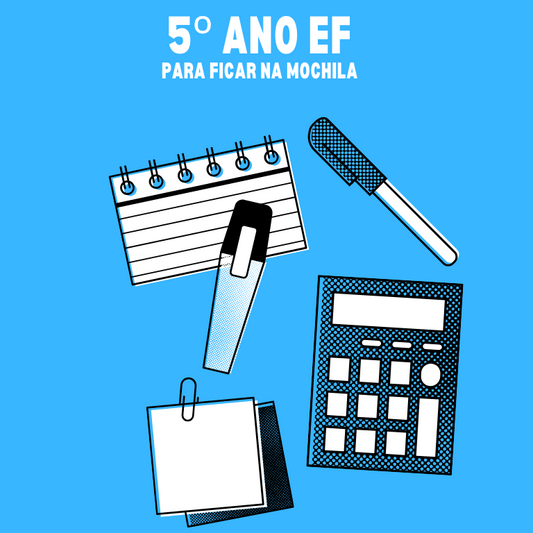 MATERIAL ESCOLAR 5º ANO PARA FICAR NA MOCHILA